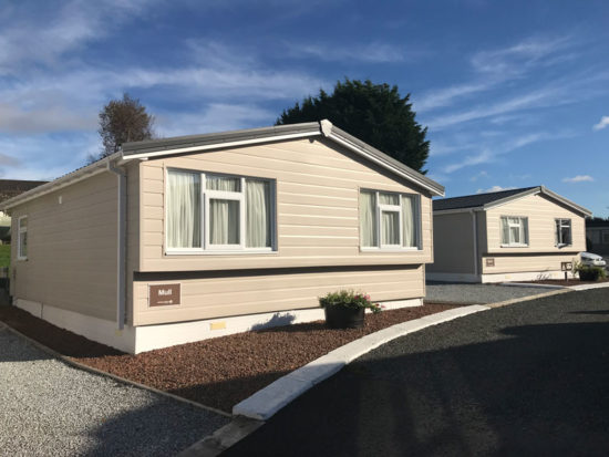 static caravan holiday home